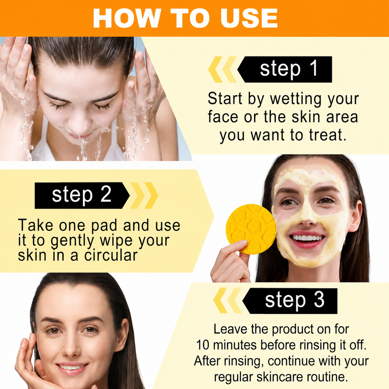 🔥Last Day Big Discount Promotion🔥 | Nativezi Turmeric Kojic Glow Pads