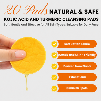 🔥Last Day Big Discount Promotion🔥 | Nativezi Turmeric Kojic Glow Pads