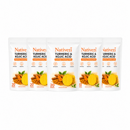 🔥Last Day Big Discount Promotion🔥 | Nativezi Turmeric Kojic Glow Pads