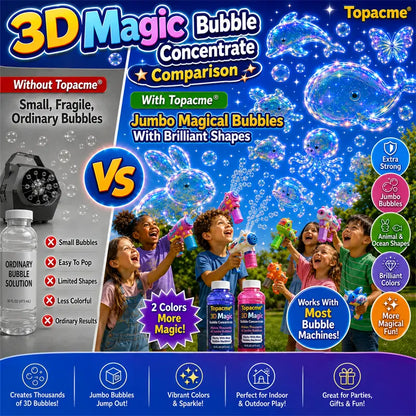 Nativezi® Super 3D Magic Bubble Concentrate —— Animal & Ocean Fantasy Theme