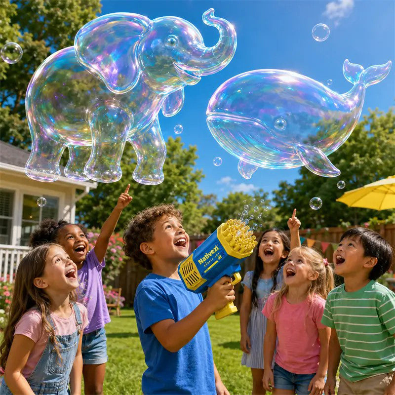 Nativezi® Super 3D Bubble Concentrate —— Animal & Ocean Fantasy Theme