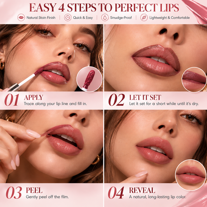 ⏰ Last Day Only! 🎁 Buy 1 Get 1 FREE — STORVOKIO Peel-Off Lip Liner