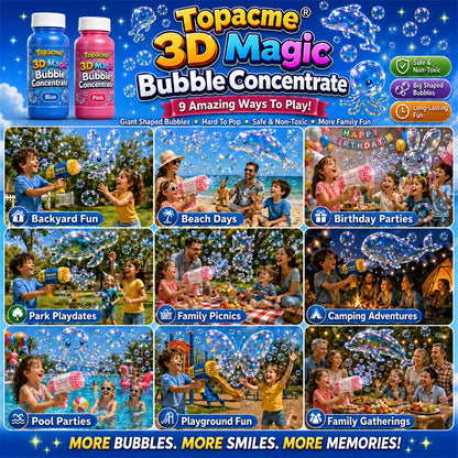 Nativezi® Super 3D Magic Bubble Concentrate —— Animal & Ocean Fantasy Theme