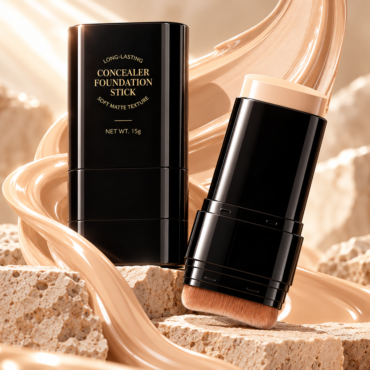 High-Coverage Waterproof Concealer Stick – Tattoo & Imperfection Coverage