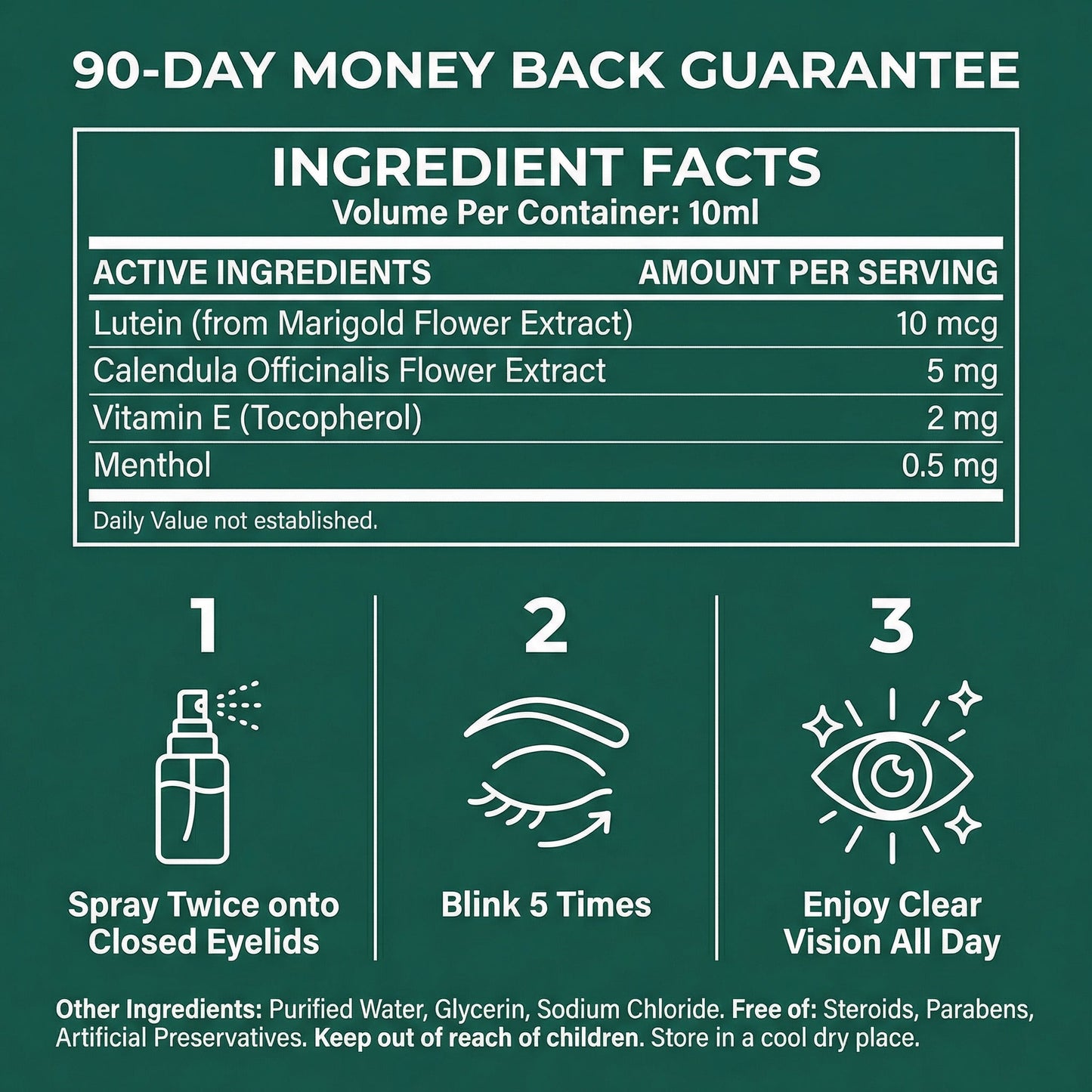 Lutein Eye Spray