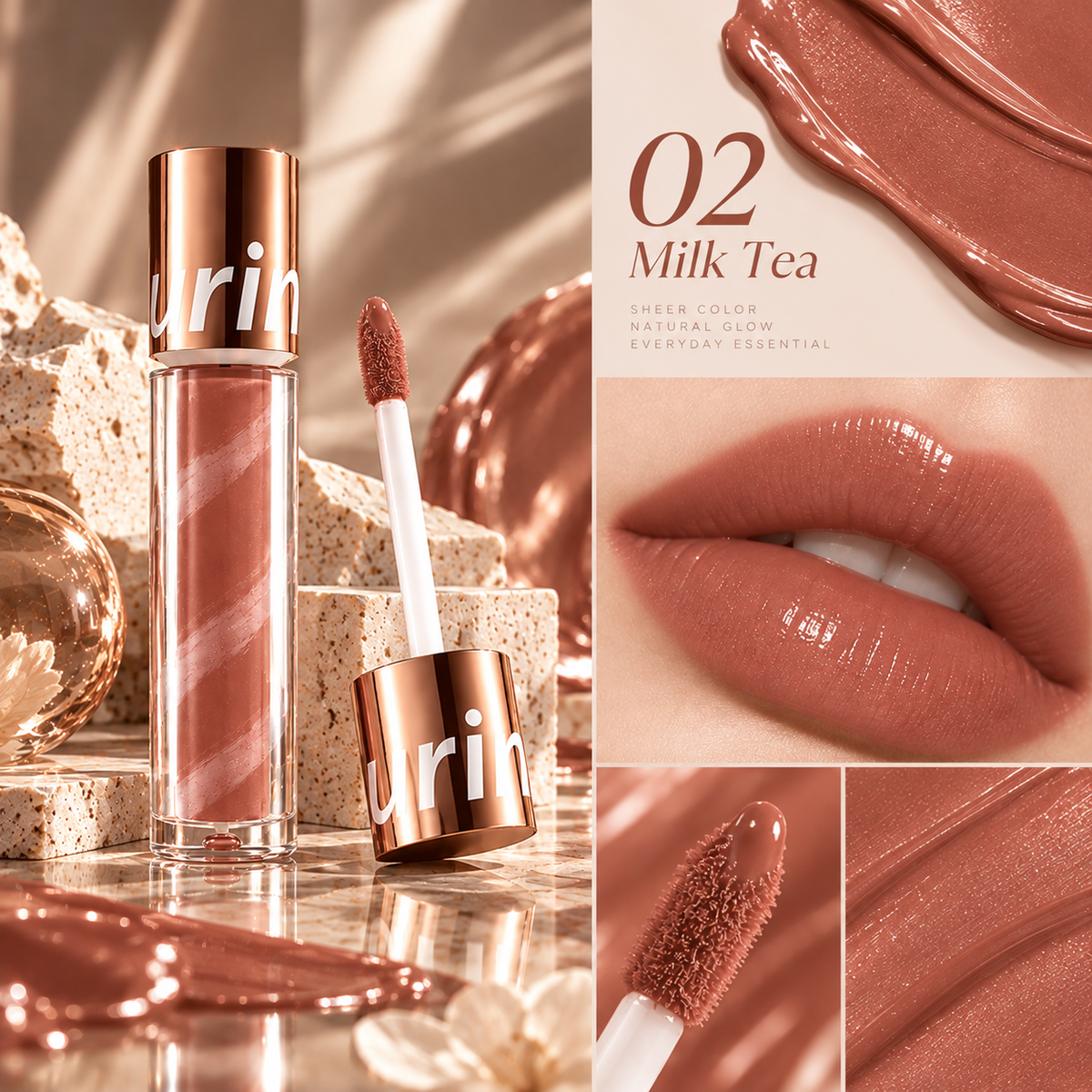 24H Long‑Lasting Matte Lipstick – Smudge‑proof, transfer‑resistant, vibrant colour.
