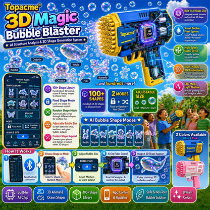 Nativezi® Super 3D Magic Bubble Concentrate —— Animal & Ocean Fantasy Theme
