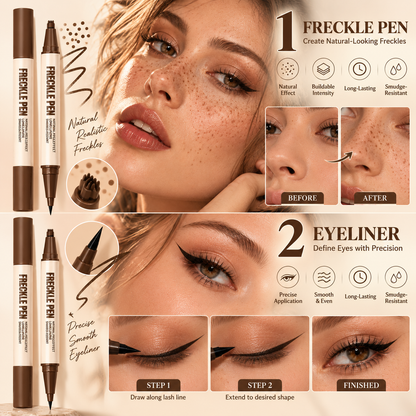 2-In-1 Eyeliner Freckle Pen