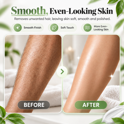 🌸 LIMITED-TIME 50% OFF! ✨ Gentle Hair Removal Cream – Smooth Skin, No Dark Spots, Botanical Infusion 🧴